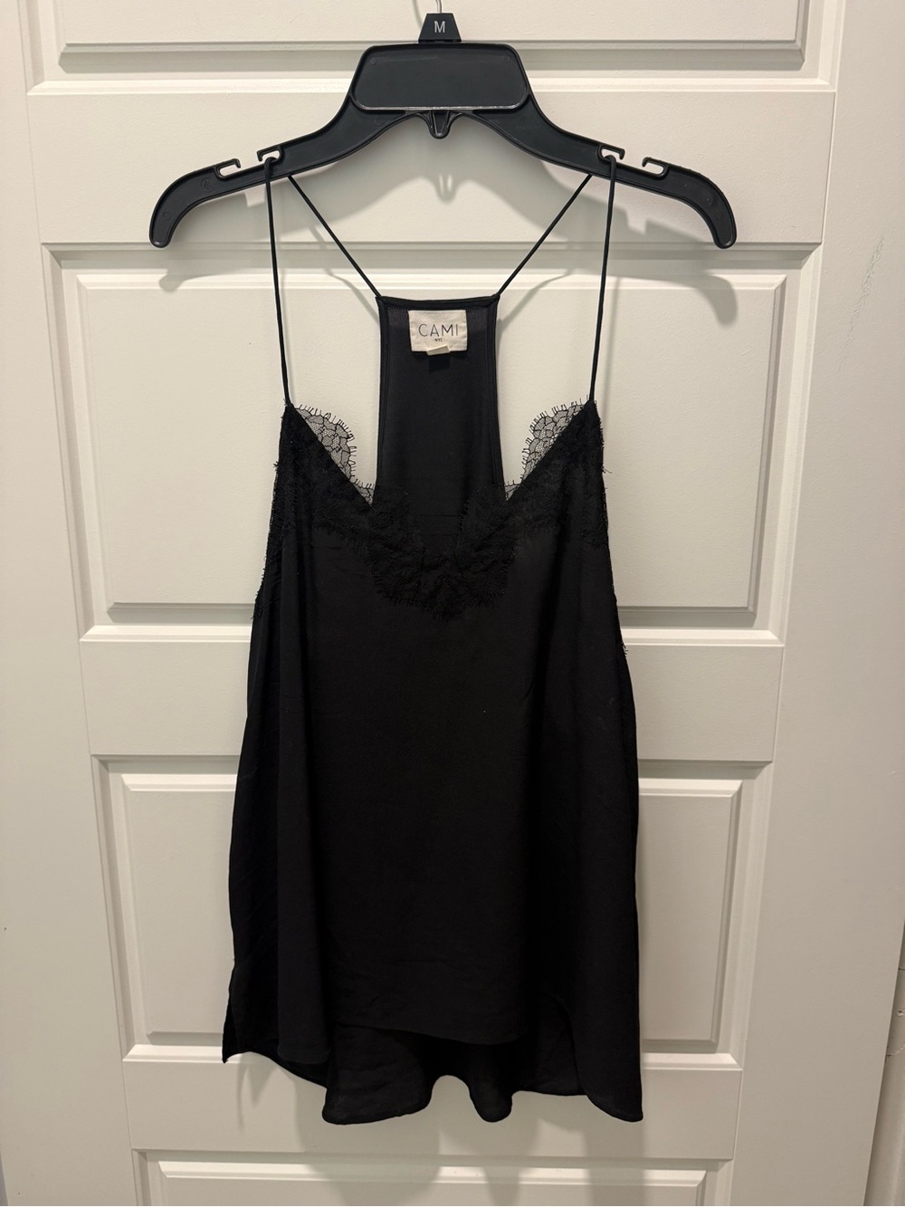 Cami NYC the Racer Silk Cami - Size Large